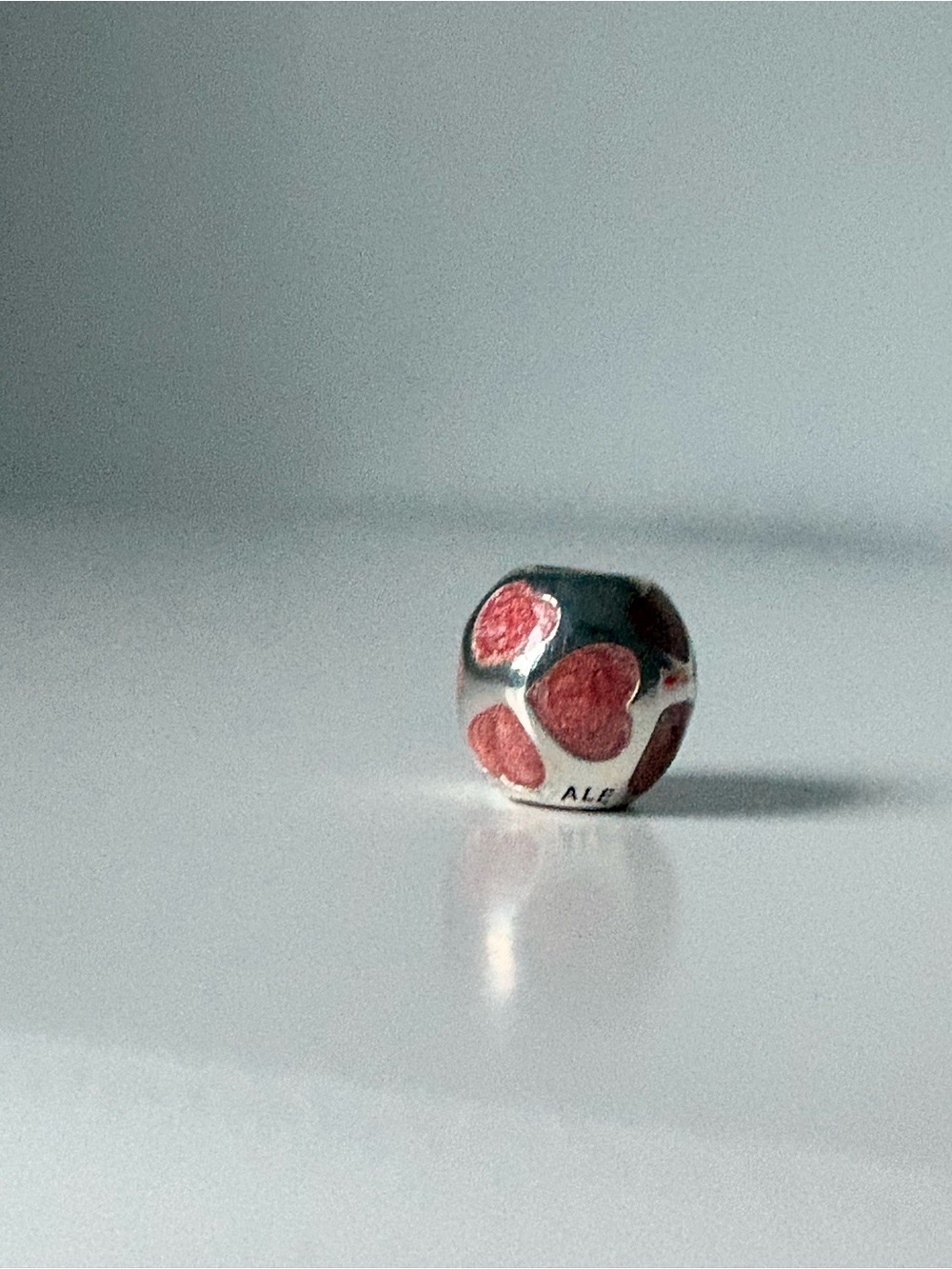 Pandora “love you” charm